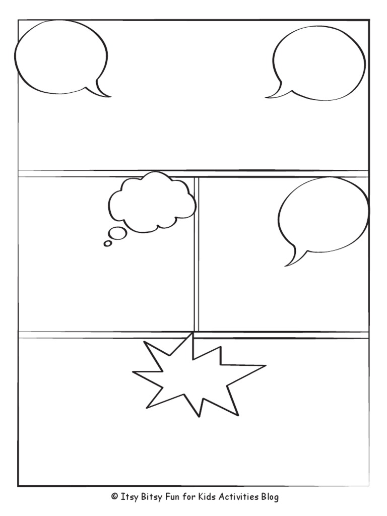 Comic Book Templates | PDF
