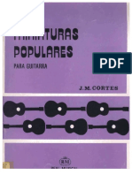 CORTES, J. M. - Seis Miniaturas Populares para Guitarra