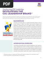 CSC - Competency Development Manual | PDF