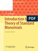 Seshadri, C. S. (2016) - Introduction To The Theory of Standard Monomials