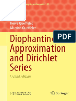 (2020) - H. Queffelec & M. Queffelec. Diophantine Approximation and Dirichlet Series