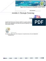 Module 4 - Task, KPIs For Supplier Selection