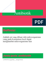 Analisa Seny - Antibiotik