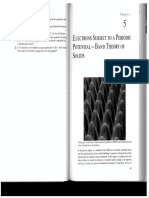 Electrons Subject To A Periodic Potential Band Theory of Solids