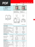 12 Volt D.C Relay Data Sheet