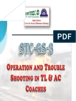 STC-GS-3a Operation and Troubleshooting in TL and AC Coaches