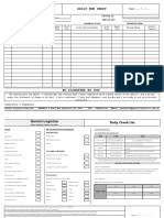 Gemini Logistics Daily Run Sheet