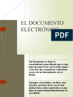 El documento electrónico: definición, características y tipos en