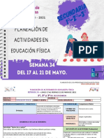 1°, 2° y 3° Secundaria EF Semana 34-LEF Antonio Preza