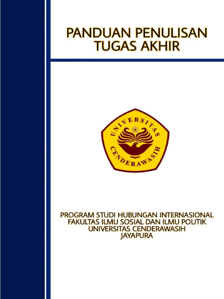 Panduan Tugas Akhir Skripsi Pdf