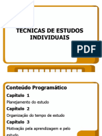 Slides de Técnica de Leitura e Estudos Individuais