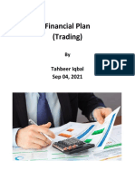 Tahbeer Financial Plan -Financial Plan