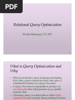 Relational Query Optimization: Warih Maharani, ST.,MT