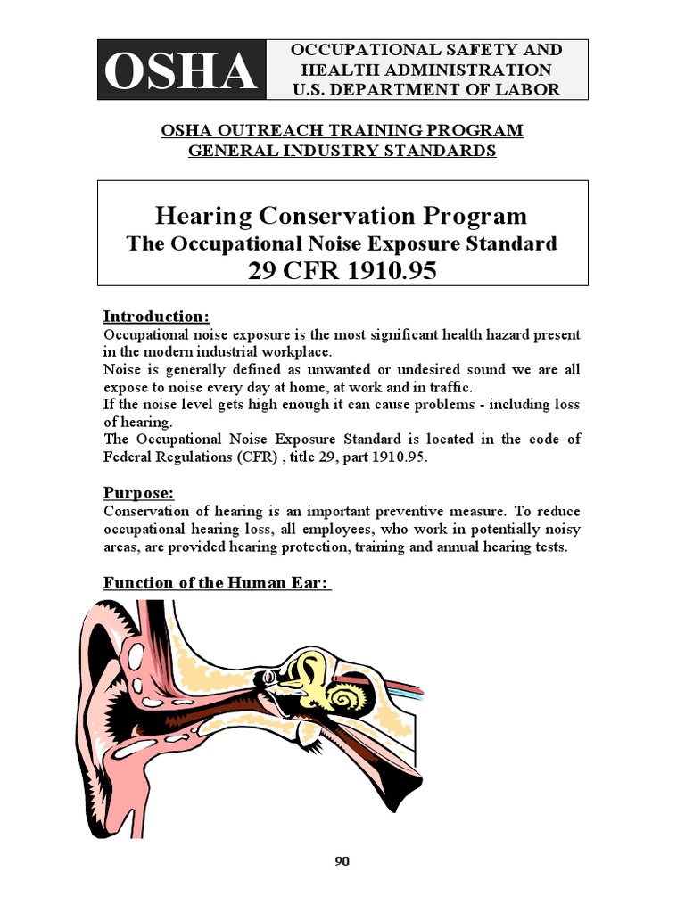 3 Osha Noise PDF Noise Hearing