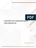 Gestão Comunicação Projetos - Aula 3