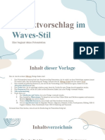 Projektvorschlag Im Waves-Stil by Slidesgo