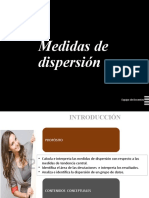 Medidas Dispersion.