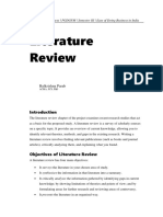 International Business 2 Literature Review Ease of Doing Business 20210821 Parab
