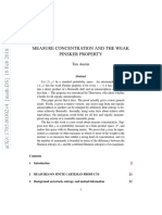 Measure Concentration & Weak Pinsker Property