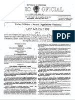 Ley 446 de 1998 PDF Masc