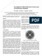 Thermal Modelling Investigation of Heat Paths Due to Iron Losses in Synchronous Machines 04528833