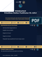 Persiapan Teknis & Kesepakatan Pelatihan Online Aeli