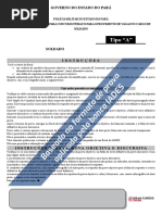 1 Simulado PMPA Soldado Folha de Respostas