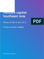 Venture Capital Southeast Asia: Plenty of Fish in The S.E.A Private Market Insights