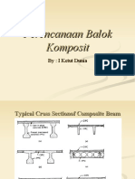 Perencanaan Balok Komposit