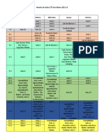 Horario de Aulas CTPSM 2021