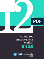 TalktoCanada 12 Tips Improve English