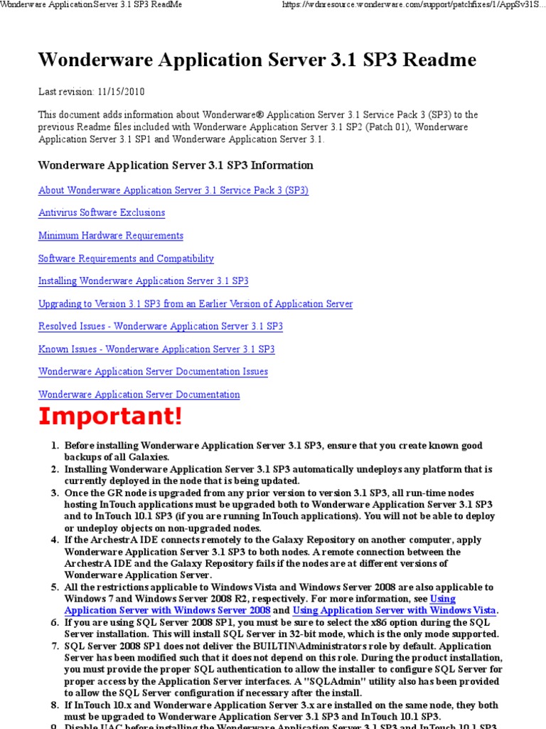 Wonderware Application Server 3 Descargar gratis PDF Remote Desktop Services Microsoft Windows