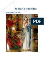 La Virgen María y nuestra santificación