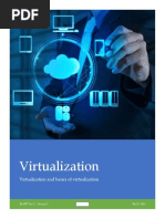 Virtualization: Virtualization and Basics of Virtualization