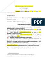 Actiune Raspundere Civila Model PDF
