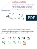 Actividad Múltiplos y Factores