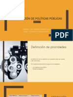 Formulación de Políticas Públicas - Sesion 3-4