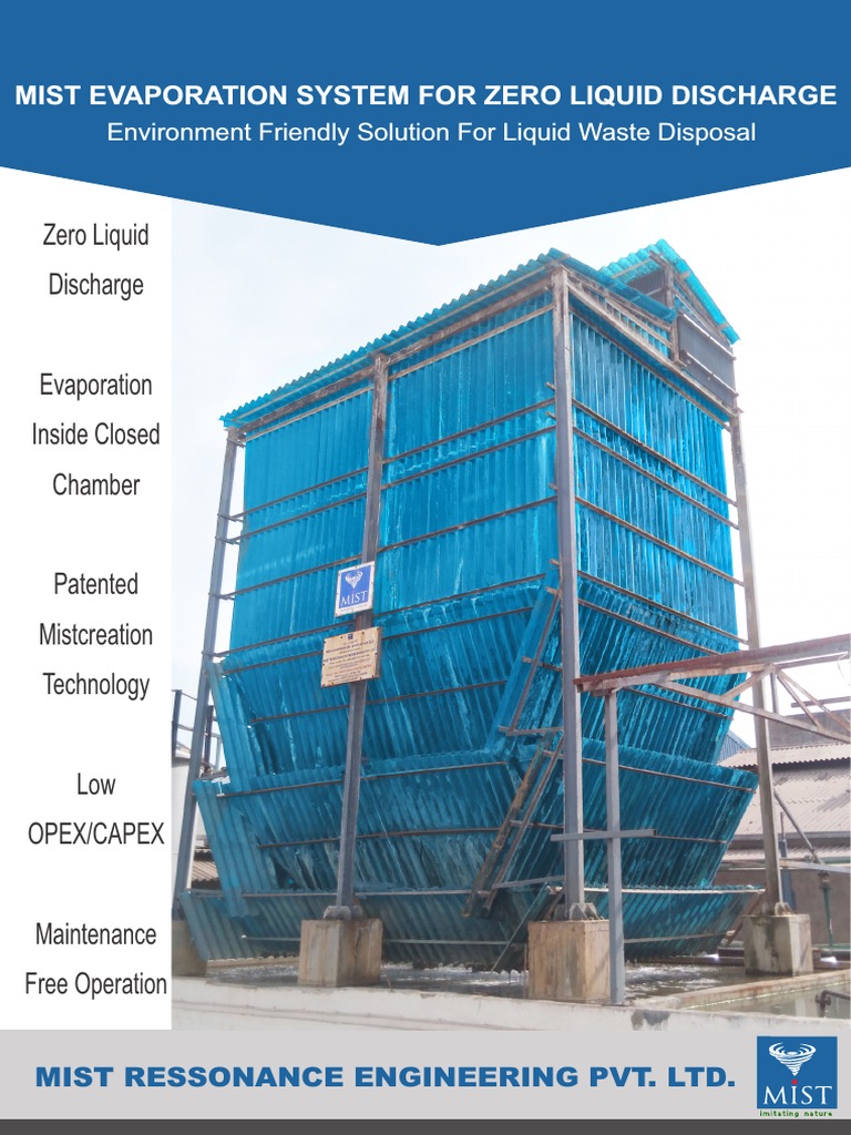 Information BrochureMist Evaporation System PDF Evaporation Water