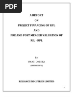 Download 48975156-A-REPORT-ON-PROJECT-FINANCING-OF-RPL-AND-PRE-AND-POST-MERGER-VALUATION-OF-RIL-RPL-By-SWATI-GOENKA-08BSHYD0871-RELIANCE-INDUSTRIES-LIMITED by Vikrant Kansara SN52745973 doc pdf