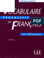 5Vocabulaire Progressif Du Francais Avance