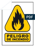 Advertencia Peligro de Incendios