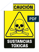 Advertencia Sustancias Toxicas