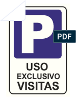 USO EXCLUSIVO DE VISITA