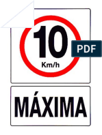 VELOCIDAD MAX 10 KM