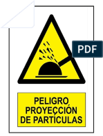 Advertencia Proyeccion de Particulas