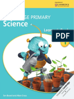 Cambridge Primary Science Learners Book 1 Listed