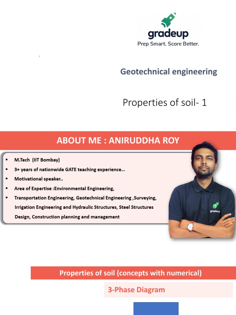Geotechnical Soil Properties Overview | PDF | Density | Soil