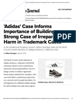 Adidas Case Informs Importance of Building A Strong Case of Irreparable Harm in Trademark Cases