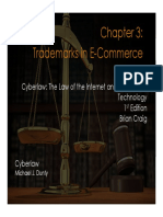 Trademarks in E-Commerce: Cyberlaw: The Law of The Internet and Information Technology 1 Edition Brian Craig