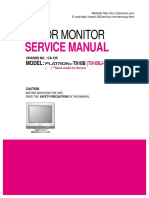 LG T910B Color Monitor Service Manual